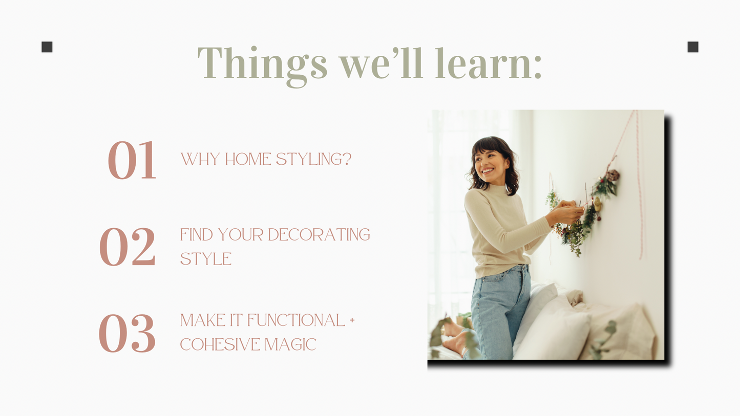 Dress Your Space: A Crash Course in Home Styling Guide