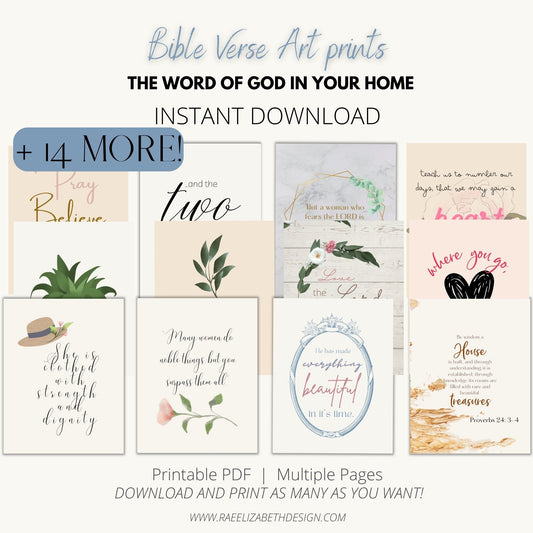 Bible Verse Art Prints